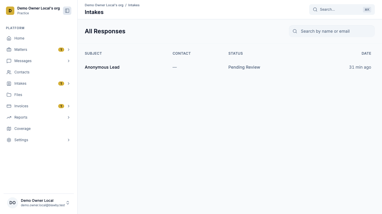 Triage queue — submission detail